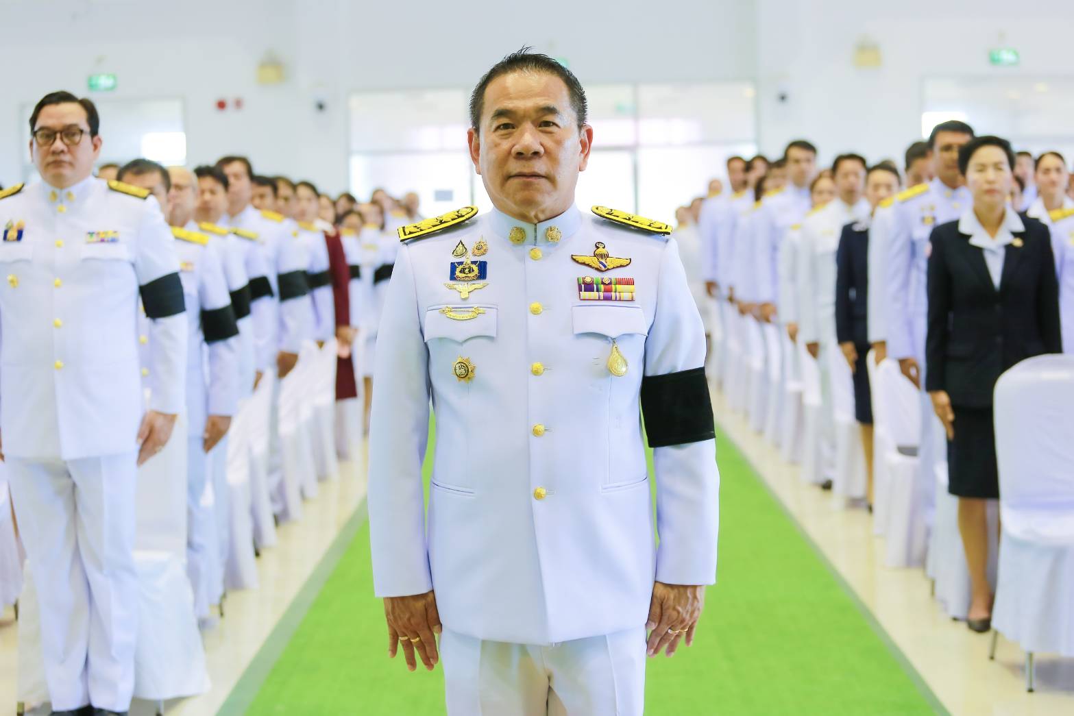 title - ส.ป.ก.บึงกาฬ เข้าร่วมงานวันรัฐพิธีวันพระบาทสมเด็จพระปกเกล้าเจ้าอยู่หัว  ประจำปี 2569